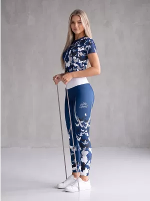 Ženske duge premium tajice ALTISPORT VOJ/ALW022LEG01 NAVIKE