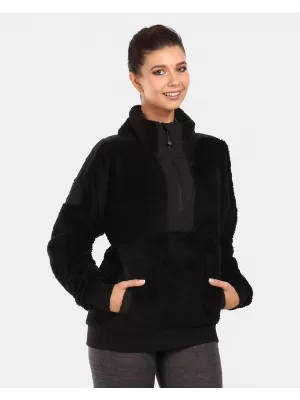 Ženska topla majica KILPI LIVAE-W UL0214KI CRNA
