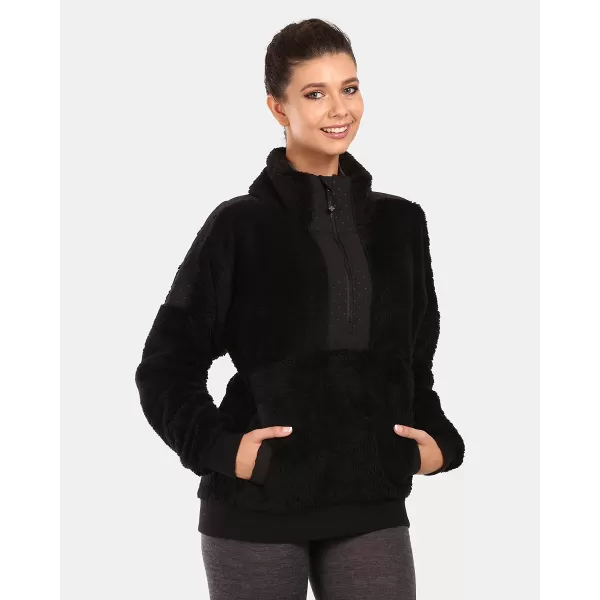  Ženska topla majica KILPI LIVAE-W UL0214KI CRNA 