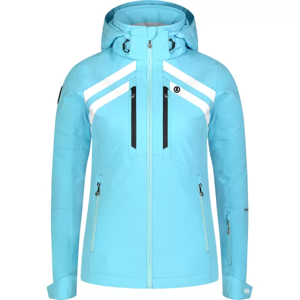  Ženska skijaška jakna NORDBLANC CREVASSE NBWJL7932 SVIJETLOPLAVA 