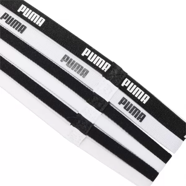  Ženska traka za glavu PUMA AT SPORTBANDS (6PCS) 053452-09 CRNA 