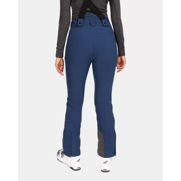  Ženske softshell skijaške hlače KILPI RHEA-W UL0407KI TAMNOPLAVA 