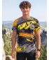 Muška premium funkcionalna majica ALTISPORT VOJ/ALM014TR01 CRNO I ŽUTO