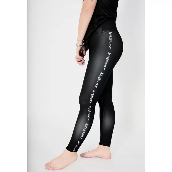  Ženske duge premium tajice ALTISPORT VOJ/ALW021LEG01 CRNA 