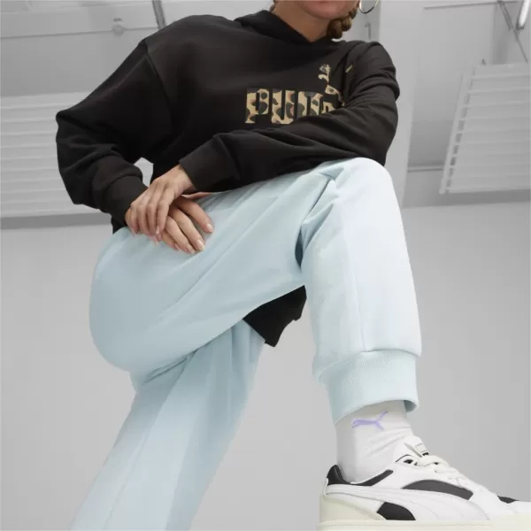  Ženske hlače PUMA ESS+ SMALL LOGO HW PANTS TR 678744-22 PLAVA 