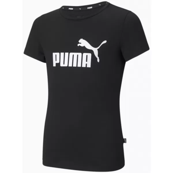  Majica za djevojčice PUMA ESS LOGO TEE 587029-01 CRNA 