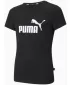 Majica za djevojčice PUMA ESS LOGO TEE 587029-01 CRNA