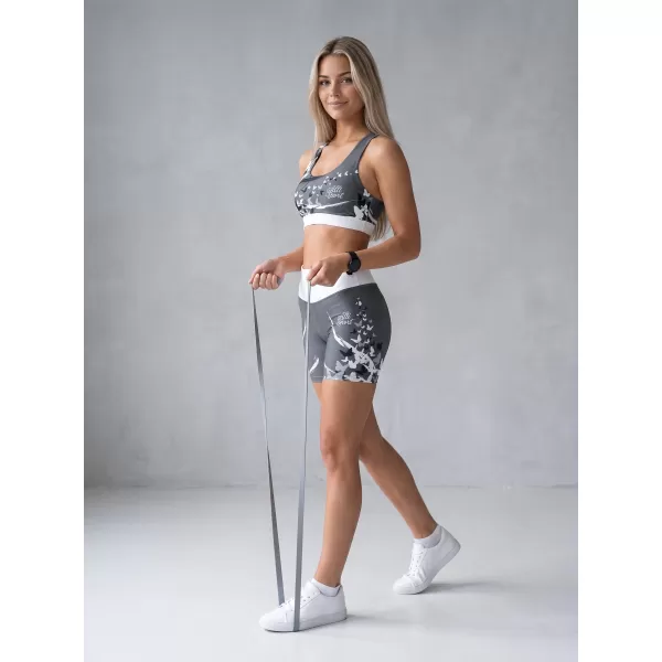  Ženske kratke premium tajice ALTISPORT VOJ/ALW022LEG03 SIVA 