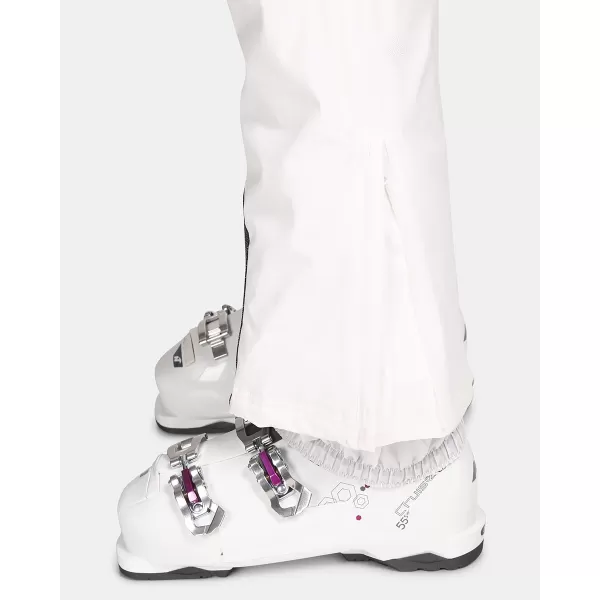 Ženske skijaške hlače KILPI ELARE-W UL0406KI BIJELA 