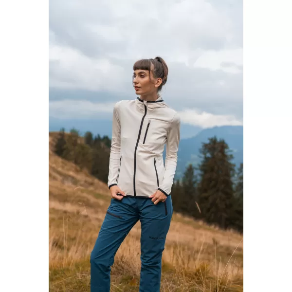  Ženske vodootporne vanjske hlače NORDBLANC PEACEFUL NBFPL7961 PLAVA 