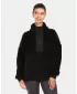 Ženska topla majica KILPI LIVAE-W UL0214KI CRNA