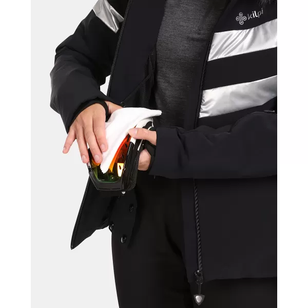  Ženska skijaška jakna KILPI LTD ASTER-W UL0141KI CRNA 