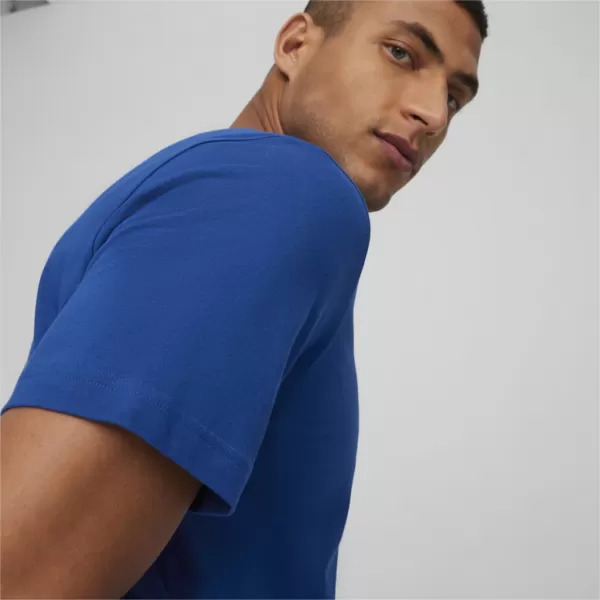  Muška majica kratkih rukava PUMA ESS LOGO TEE 586667-59 PLAVA 