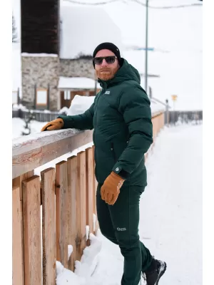 Muška zimska jakna NORDBLANC BRILLIANCY NBWJM7926 TAMNO ZELENA