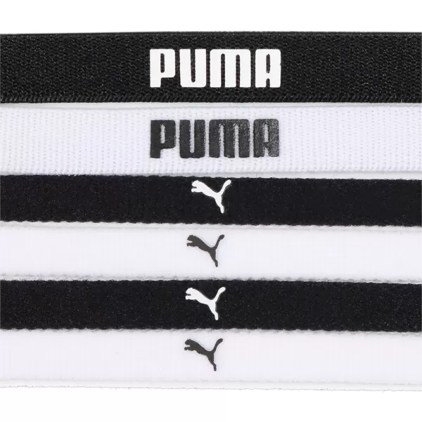  Ženska traka za glavu PUMA AT SPORTBANDS (6PCS) 053452-09 CRNA 