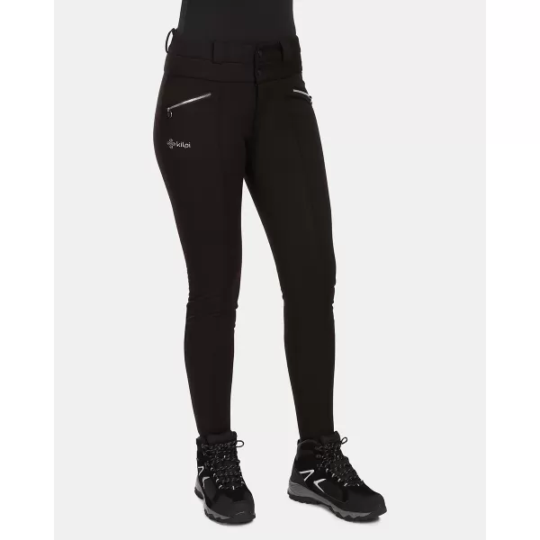  Ženske softshell hlače KILPI MAURA-W UL0411KI CRNA 