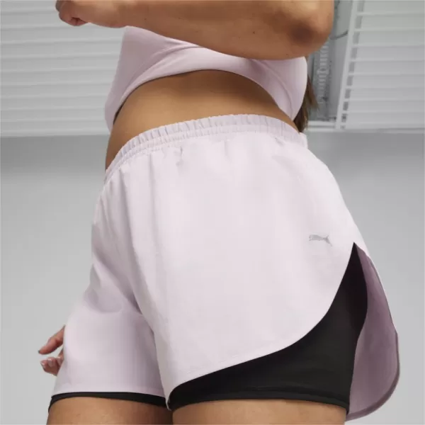  Ženske kratke hlače PUMA RUN FAV WOVEN 2IN1 SHORT W 523181-60 CRNA 