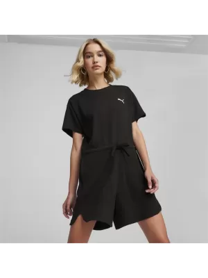 Ženski kombinezon PUMA HER SHORT JUMPSUIT 677891-01 CRNA