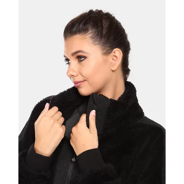  Ženska topla majica KILPI LIVAE-W UL0214KI CRNA 