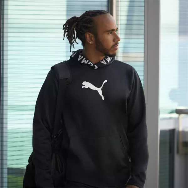  Muški sweatshirt PUMA TRAIN PWR FLEECE HOODIE 520893-01 CRNA 