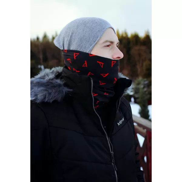  Kravata ALTISPORT VOJ/ALU013NAK01 CRNO I CRVENO 