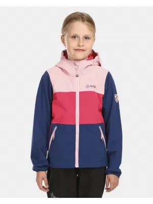 Softshell jakna za djevojčice KILPI RAVIA-J UJ0119KI RUŽIČASTA