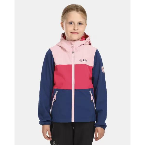  Softshell jakna za djevojčice KILPI RAVIA-J UJ0119KI RUŽIČASTA 
