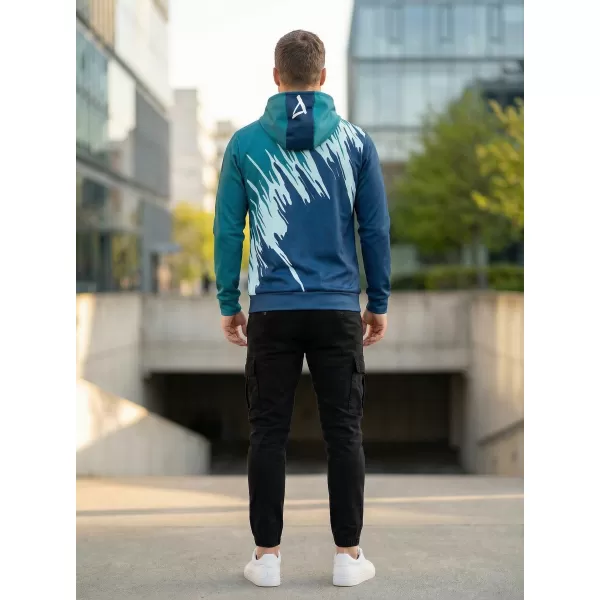  Muška premium funkcionalna majica ALTISPORT VOJ/ALM006MI01 KEROZIN/PLAVA 