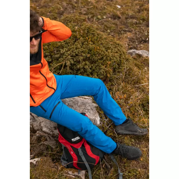  Muške vodootporne vanjske hlače NORDBLANC ZESTILY NBFPM7960 PLAVA 
