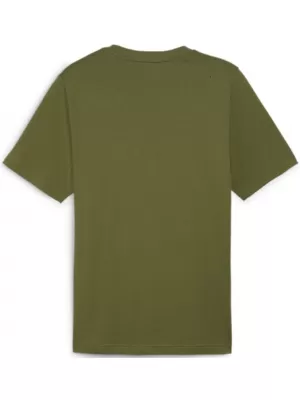 Muška majica kratkih rukava PUMA ESS+ 2 COL SMALL LOGO TEE 674470-33 ZELENA