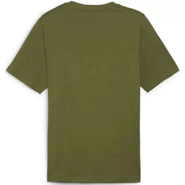  Muška majica kratkih rukava PUMA ESS+ 2 COL SMALL LOGO TEE 674470-33 ZELENA 