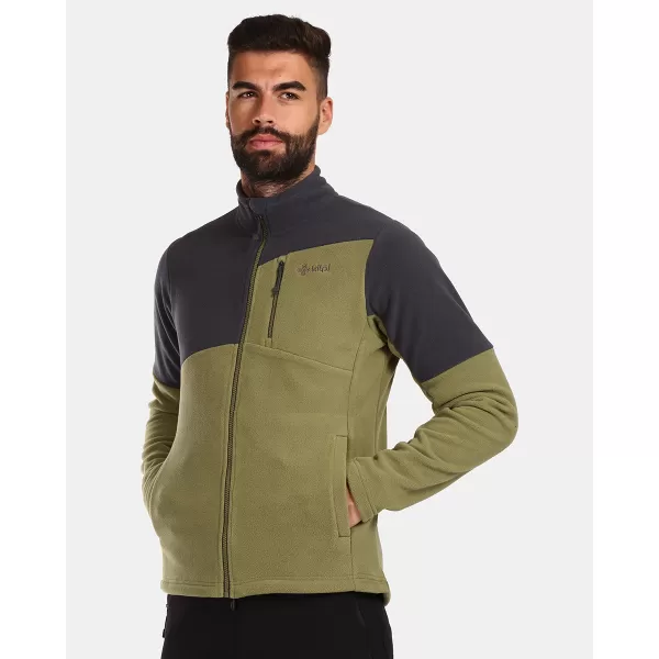  Muška majica od flisa KILPI GLANDER-M UM0210KI ZELENA 