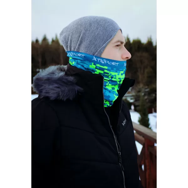  Kravata ALTISPORT VOJ/ALU011NAK01 KEROZIN/ŽUTA 