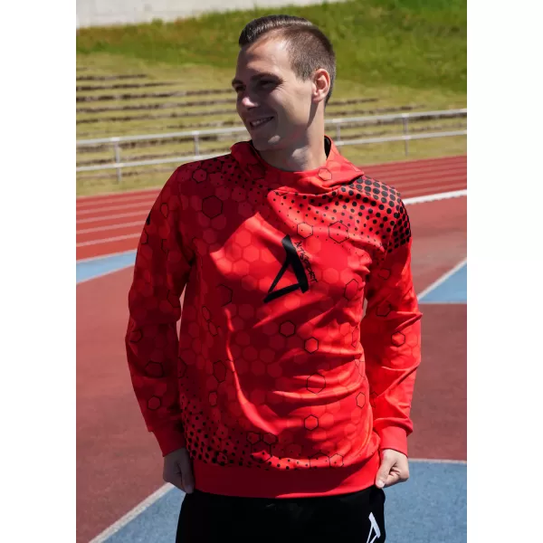  Muška premium funkcionalna majica ALTISPORT VOJ/ALM005MI01 CRVENA 
