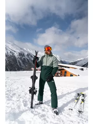Muške skijaške hlače NORDBLANC ONWARD NBWP7936 TAMNO ZELENA
