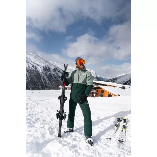  Muške skijaške hlače NORDBLANC ONWARD NBWP7936 TAMNO ZELENA 