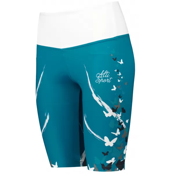  Ženske tajice iznad koljena premium ALTISPORT VOJ/ALW022LEG02 KEROZIN 