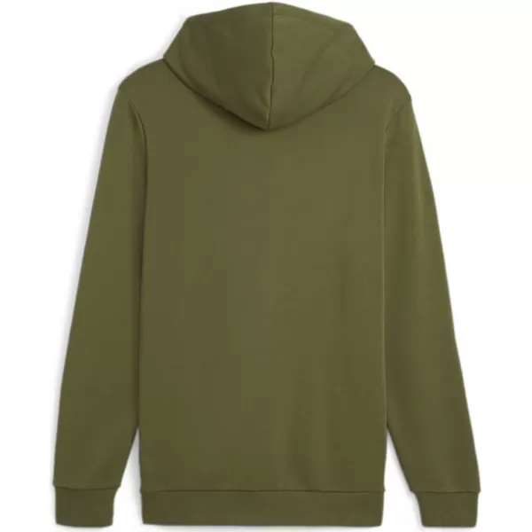  Muški sweatshirt PUMA ESS+ 2 COL BIG LOGO HOODIE 586765-35 ZELENA 