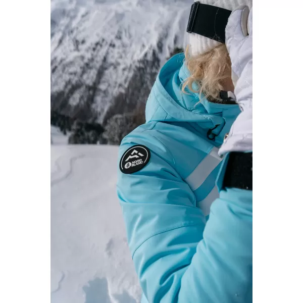  Ženska skijaška jakna NORDBLANC CREVASSE NBWJL7932 SVIJETLOPLAVA 