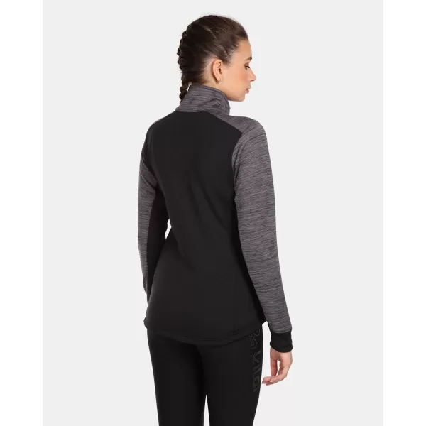  Ženski rastezljivi sweatshirt KILPI SIREN-W UL0203KI CRNA 