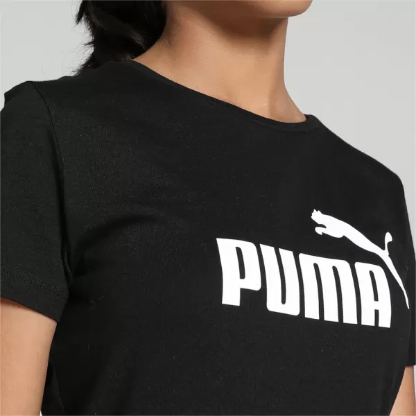  Majica za djevojčice PUMA ESS LOGO TEE 587029-01 CRNA 