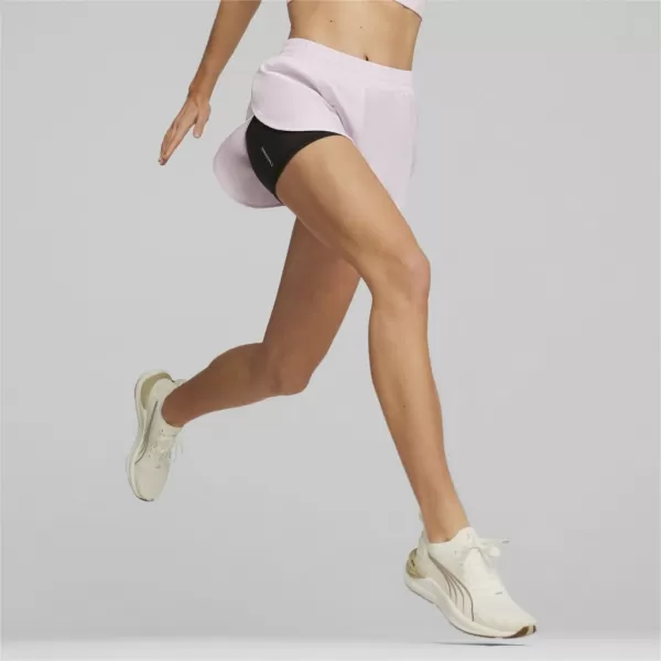  Ženske kratke hlače PUMA RUN FAV WOVEN 2IN1 SHORT W 523181-60 CRNA 