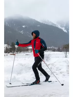 Muške izolirane softshell hlače NORDBLANC SETOF NBWPM7987 CRNA