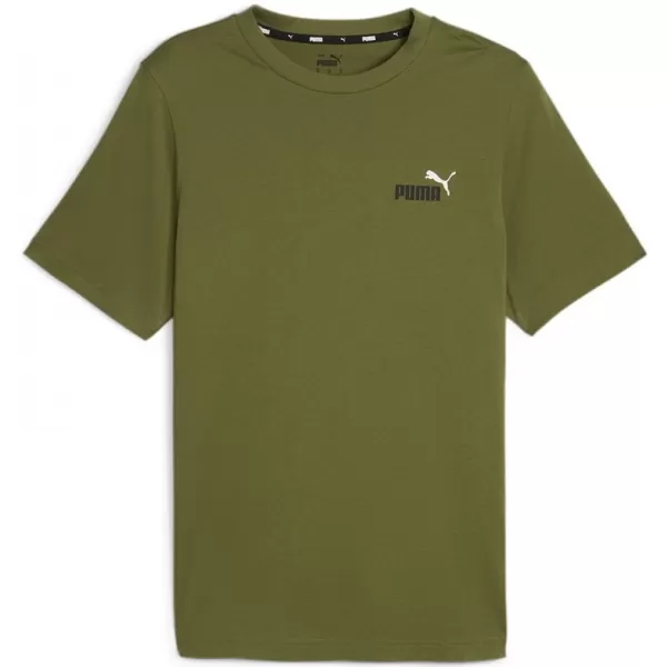  Muška majica kratkih rukava PUMA ESS+ 2 COL SMALL LOGO TEE 674470-33 ZELENA 