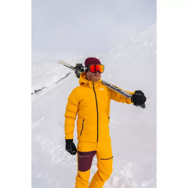  Muška zimska jakna NORDBLANC BRILLIANCY NBWJM7926 JANTAR 