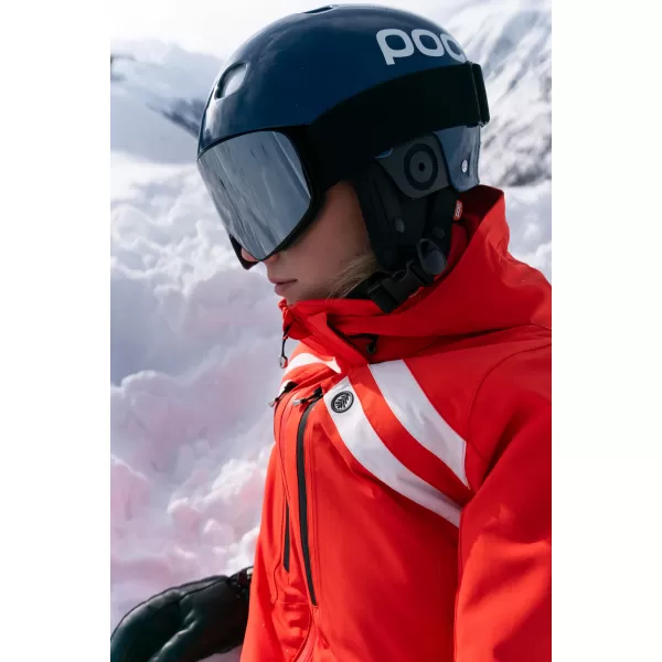  Ženska skijaška jakna NORDBLANC CREVASSE NBWJL7932 NARANČASTA TINTA 