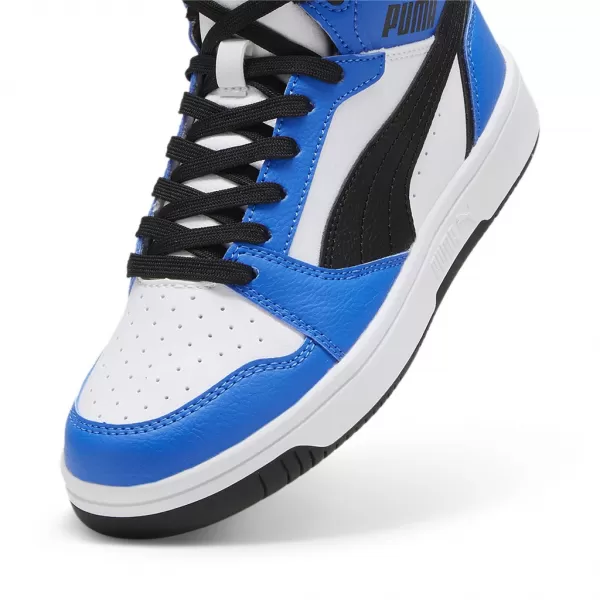  Dječje cipele PUMA REBOUND V6 MID JR 393831-06 BIJELA 