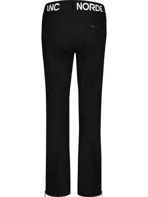 Ženske softshell skijaške hlače NORDBLANC PROFOUND NBWP7940 CRNA