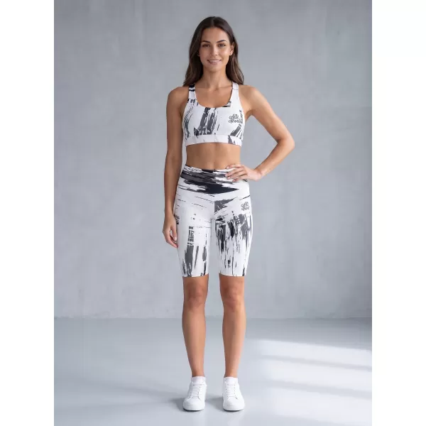  Ženske tajice iznad koljena premium ALTISPORT VOJ/ALW010LEG02 BIJELA 