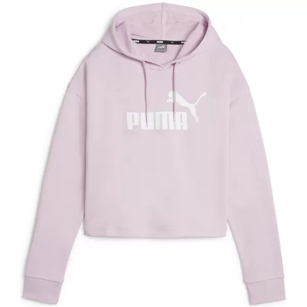  Ženski sweatshirt PUMA ESS CROPPED LOGO HOODIE TR 586870-60 RUŽIČASTA 